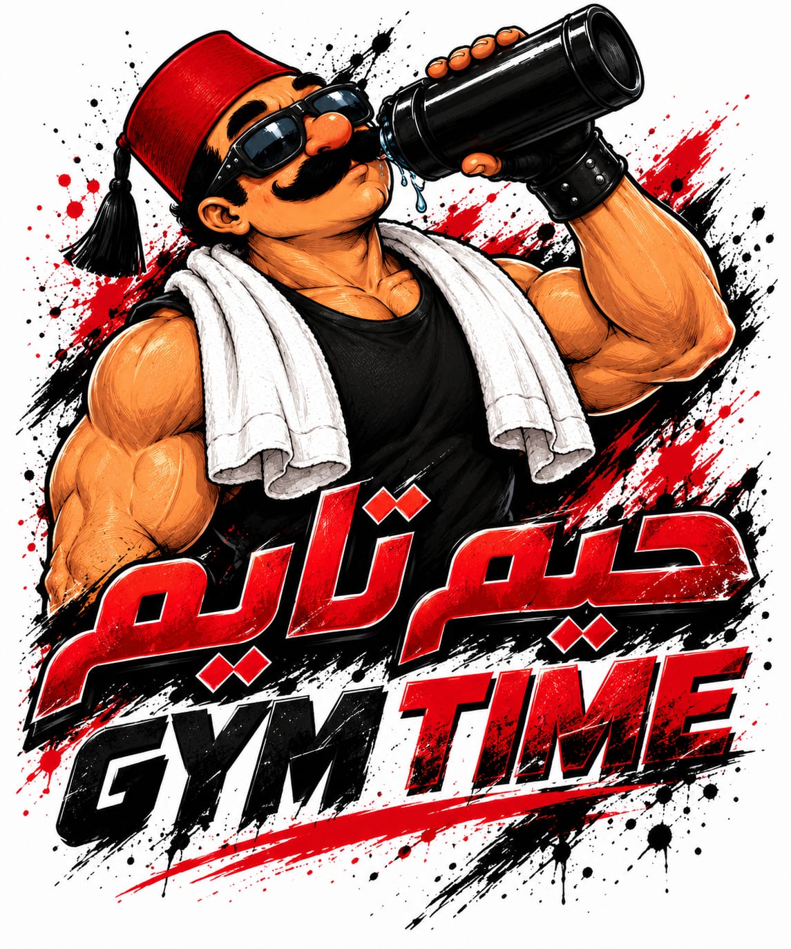 Gym Time — Aïch Ouwtak